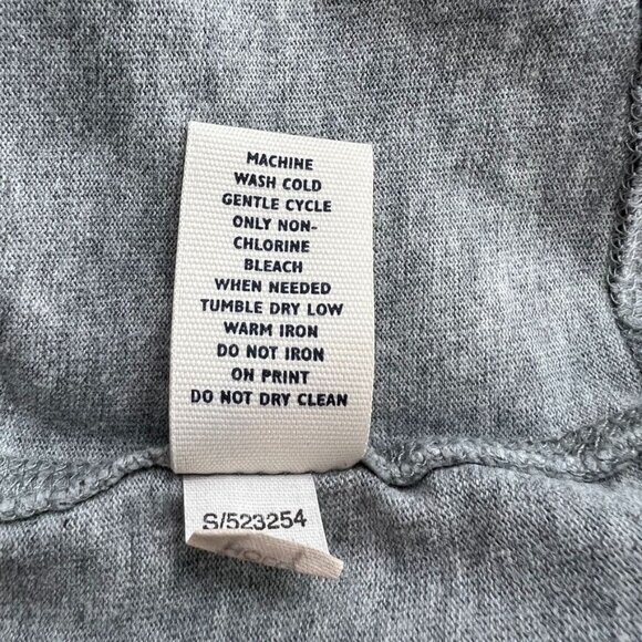 Old Navy Mens Size XXL T Shirt Long Sleeves Stretch Crew Neck Grey - Picture 10 of 11